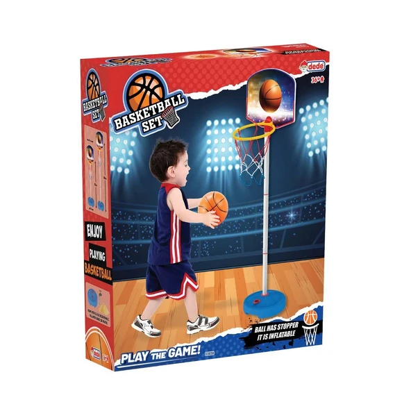 ZeycanHome Dede Küçük Ayaklı Basketbol Potası Kız Erkek Çocuk Oyuncak Eğitici Oyuncaklar ürün görseli 1