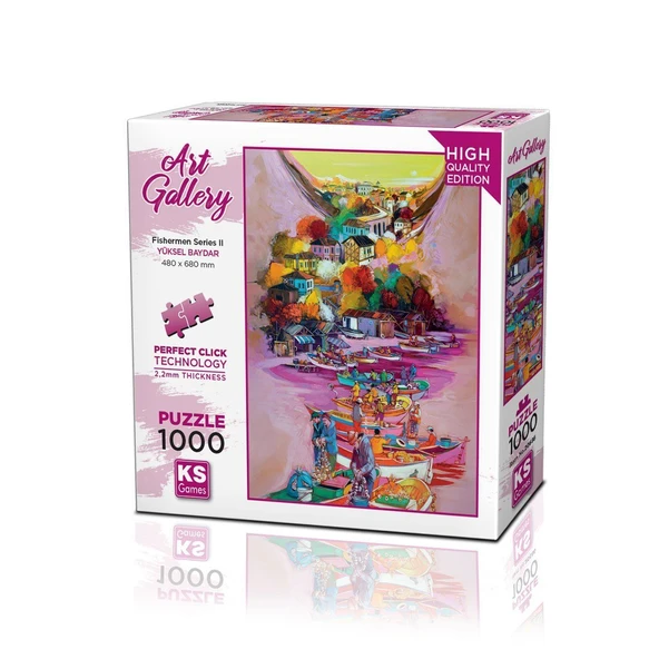 ZeycanHome 20686 Fishermen Series II 1000 Parça Puzzle Kız Erkek Çocuk Oyuncak Eğitici Oyuncaklar ürün görseli 1