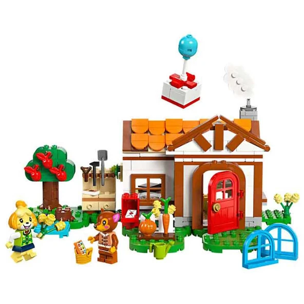 ZeycanHome LEGO Isabelle's House Visit 77049 Kız Erkek Çocuk Oyuncak Eğitici Oyuncaklar ürün görseli 1