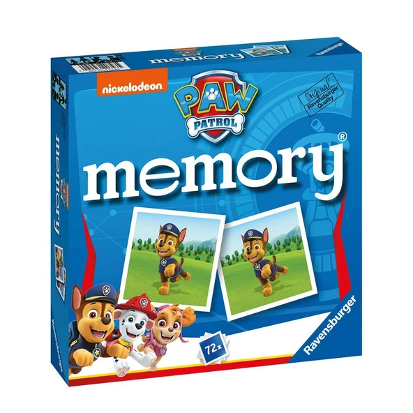 ZeycanHome 207435 Ravensburger - PAW Patrol Memory Kız Erkek Çocuk Oyuncak Eğitici Oyuncaklar ürün görseli 1
