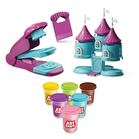 ZeycanHome Peri Masalı Hamur Set 336 Gr Kız Erkek Çocuk Oyuncak Eğitici Oyuncaklar ürün görseli 1