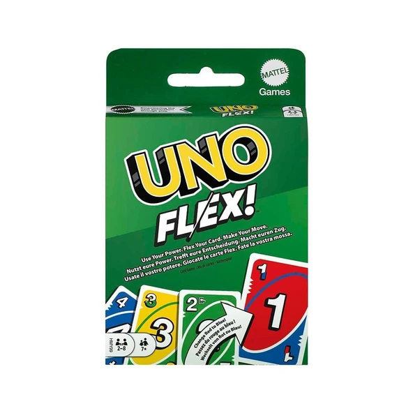 ZeycanHome HMY99 UNO Flex Kartlar +7 yaş Kız Erkek Çocuk Oyuncak Eğitici Oyuncaklar ürün görseli 1