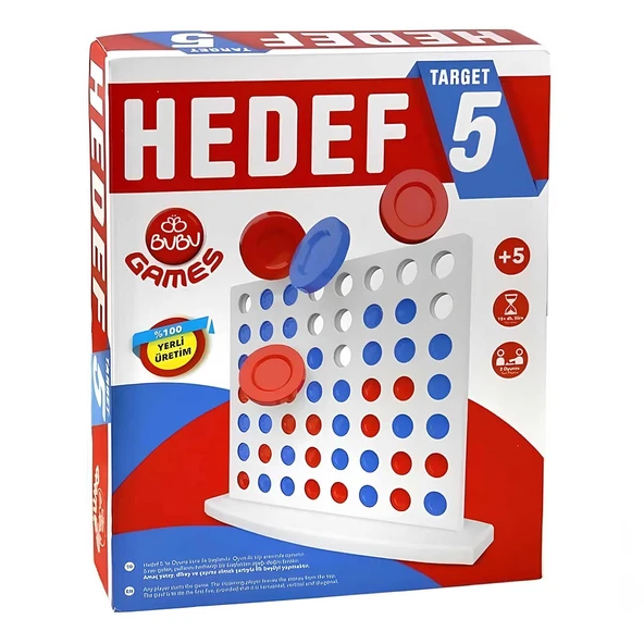 ZeycanHome Bu-Bu Games Hedef 5 Kız Erkek Çocuk Oyuncak Eğitici Oyuncaklar ürün görseli 1