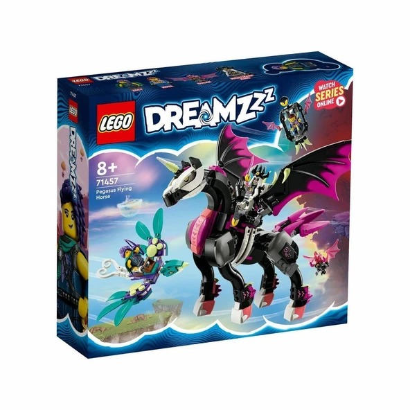 ZeycanHome 71457 LEGO® DREAMZzz™ Uçan At Pegasus 482 parça +8 yaş Kız Erkek Çocuk Oyuncak Eğitici Oyuncaklar ürün görseli 1