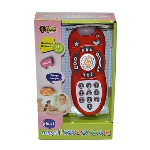ZeycanHome Pilli Müzikli Akıllı Kumandam - CN1908 Kız Erkek Çocuk Oyuncak Eğitici Oyuncaklar ürün görseli 1