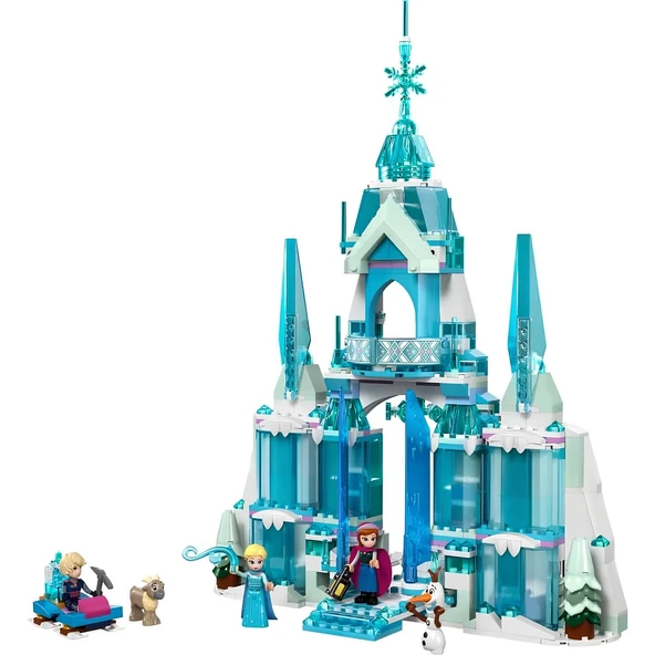ZeycanHome LEGO Disney Karlar Ülkesi Elsa’nın Buz Sarayı 43244 Kız Erkek Çocuk Oyuncak Eğitici Oyuncaklar ürün görseli 1