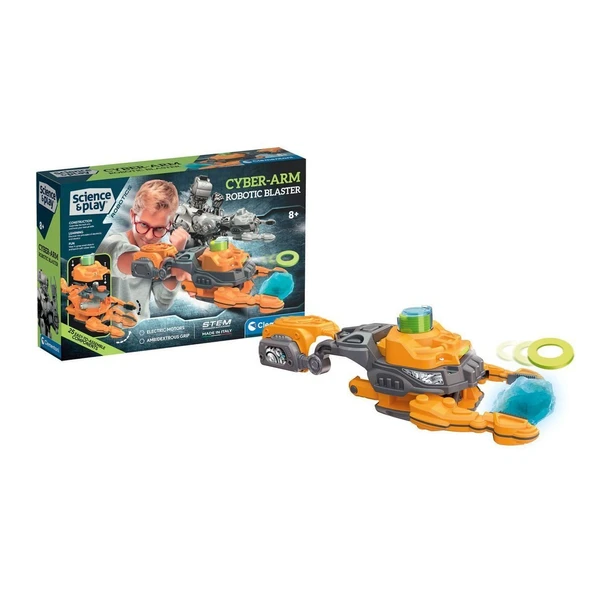 ZeycanHome 75086TR Robotik Laboratuvarı - Siber Robot Kol +8 yaş Kız Erkek Çocuk Oyuncak Eğitici Oyuncaklar ürün görseli 1