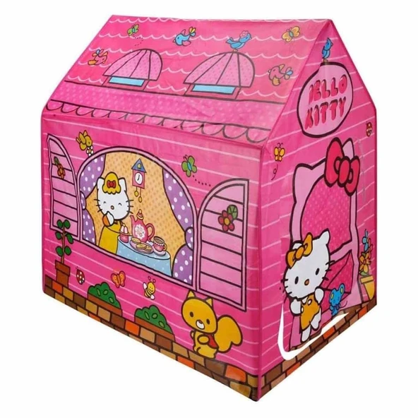 ZeycanHome 4847 Hello Kitty Oyun Çadırı 100X70X100cm Kız Erkek Çocuk Oyuncak Eğitici Oyuncaklar ürün görseli 1