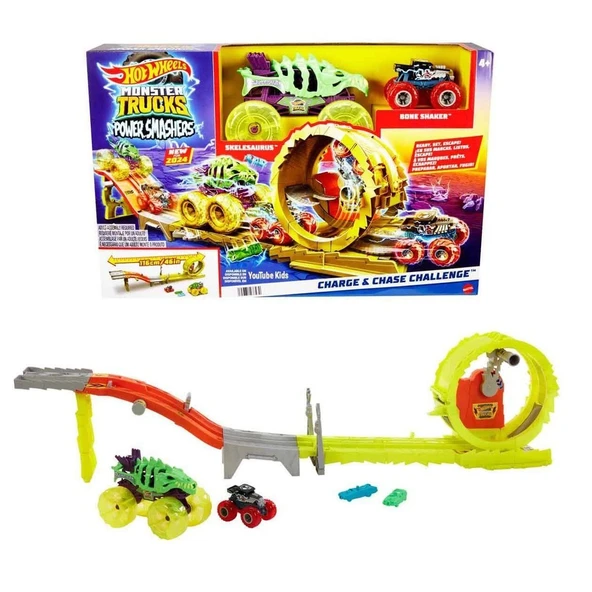 ZeycanHome HXT05 Hot Wheels Monster Trucks Power Smashers Oyun Seti Kız Erkek Çocuk Oyuncak Eğitici Oyuncaklar ürün görseli 1