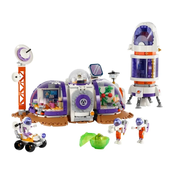 ZeycanHome LEGO Mars Space Base and Rocket 42605 Kız Erkek Çocuk Oyuncak Eğitici Oyuncaklar ürün görseli 1