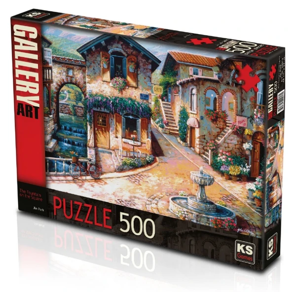 ZeycanHome KS Games The Fountain On The Square 500 Parça 20068 Kız Erkek Çocuk Oyuncak Eğitici Oyuncaklar ürün görseli 1
