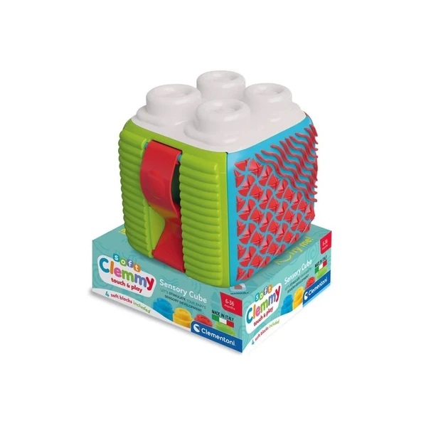ZeycanHome 17902 Soft Clemmy - Yumuşak Blok Duyusal Küp Kız Erkek Çocuk Oyuncak Eğitici Oyuncaklar ürün görseli 1