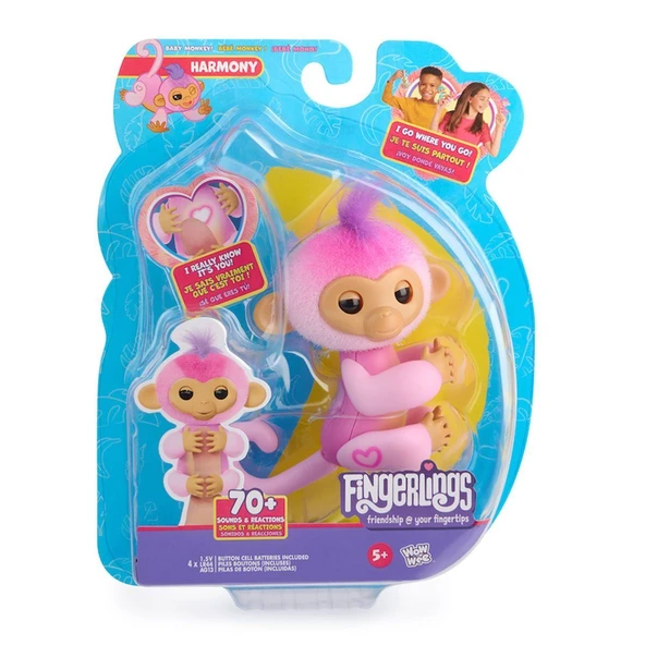 ZeycanHome FNG13000 Fingerlings - 3110 -1adet fiyatıdır Kız Erkek Çocuk Oyuncak Eğitici Oyuncaklar ürün görseli 1