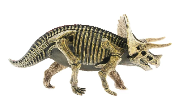ZeycanHome Sert Plastik Dinozor Figürü Triceratops Kız Erkek Çocuk Oyuncak Eğitici Oyuncaklar ürün görseli 1