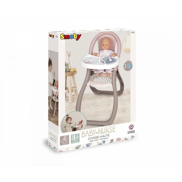 ZeycanHome Smoby Bebek Sandalyesi Kız Erkek Çocuk Oyuncak Eğitici Oyuncaklar ürün görseli 1