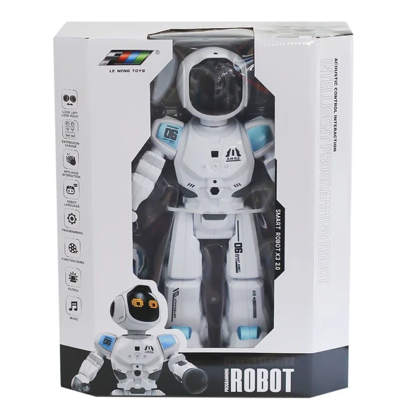 ZeycanHome K30 BY Kumandalı Robot -Canem Oyuncak Kız Erkek Çocuk Oyuncak Eğitici Oyuncaklar ürün görseli 1