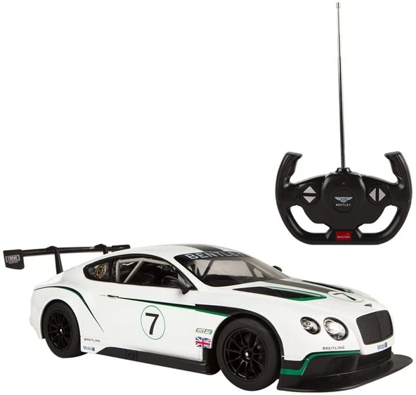 ZeycanHome Rastar 1:14 Bentley Continental GT3 Uzaktan Kumandalı Araba Kız Erkek Çocuk Oyuncak Eğitici Oyuncakl ürün görseli 1