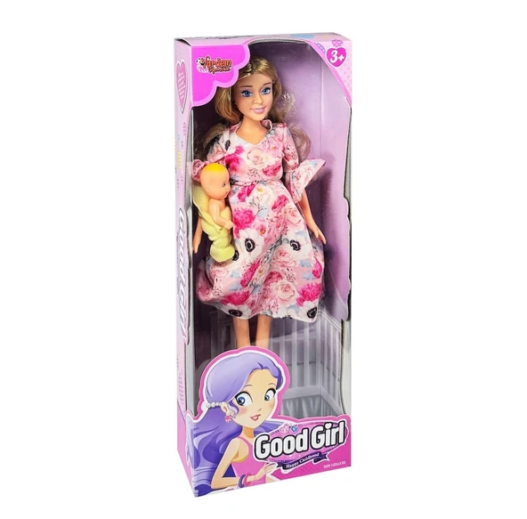 ZeycanHome WG-115153 Hamile Bebek 29cm Kız Erkek Çocuk Oyuncak Eğitici Oyuncaklar ürün görseli 1
