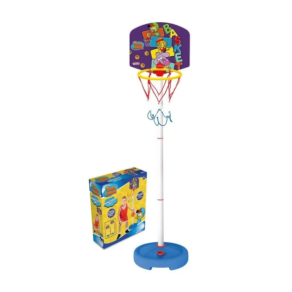 ZeycanHome 03916 KRAL ŞAKİR KÜÇÜK AYAKLI BASKETBOL Kız Erkek Çocuk Oyuncak Eğitici Oyuncaklar ürün görseli 1