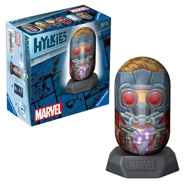 ZeycanHome 011613 Hylkies Marvel - Star-Lord 54 parça Puzzle - No:12 - Ravensburger Kız Erkek Çocuk Oyuncak Eği ürün görseli 1