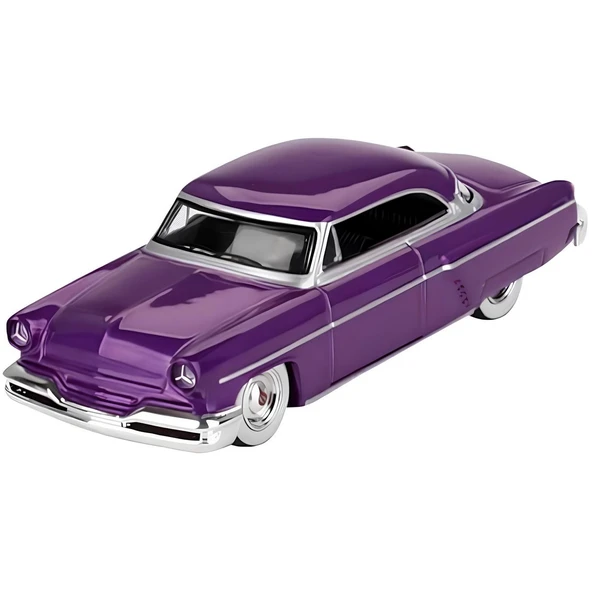 ZeycanHome Mini Gt 1/64 Lincoln Capri Hot Rod 1954 Purple Metallic Kız Erkek Çocuk Oyuncak Eğitici Oyuncaklar ürün görseli 1