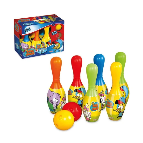 ZeycanHome 03910 Kral Şakir Bowling Kız Erkek Çocuk Oyuncak Eğitici Oyuncaklar ürün görseli 1