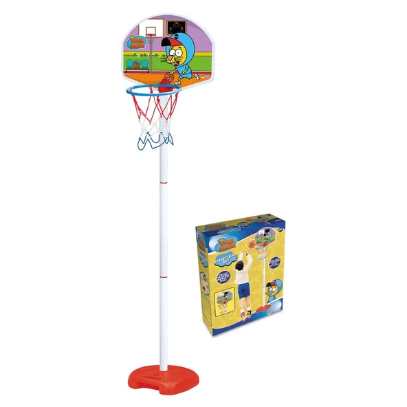 ZeycanHome Kral Şakir Big Basketball Set Kız Erkek Çocuk Oyuncak Eğitici Oyuncaklar ürün görseli 1