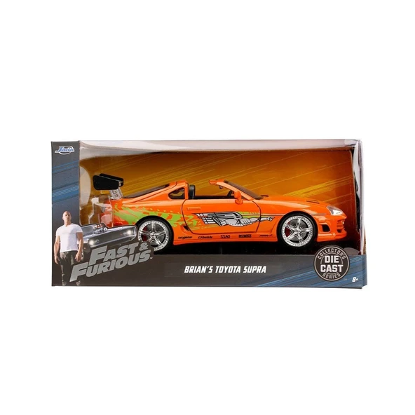 ZeycanHome 253203005 Fast&Furious 1995 Toyota Supra 1:24 Kız Erkek Çocuk Oyuncak Eğitici Oyuncaklar ürün görseli 1