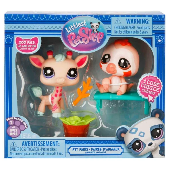 ZeycanHome Littlest Pet Shop Minişler 2’li Figür Seti S2 - S00000620 Kız Erkek Çocuk Oyuncak Eğitici Oyuncaklar ürün görseli 1