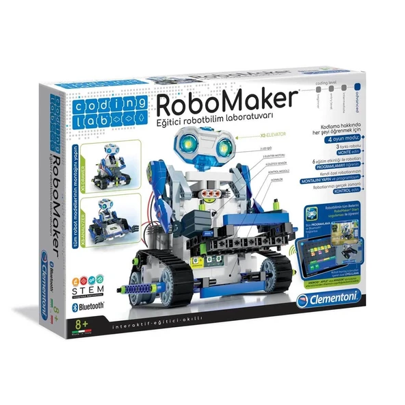 ZeycanHome Bilim Seti Robomaker Start Kız Erkek Çocuk Oyuncak Eğitici Oyuncaklar ürün görseli 1
