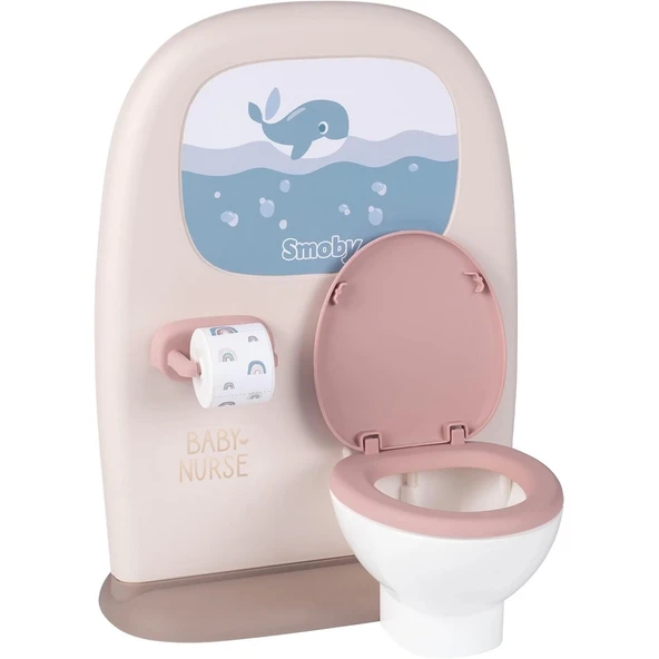 ZeycanHome Smoby Baby Nurse Tuvalet Ve Lavabo Seti 220380 Kız Erkek Çocuk Oyuncak Eğitici Oyuncaklar ürün görseli 1