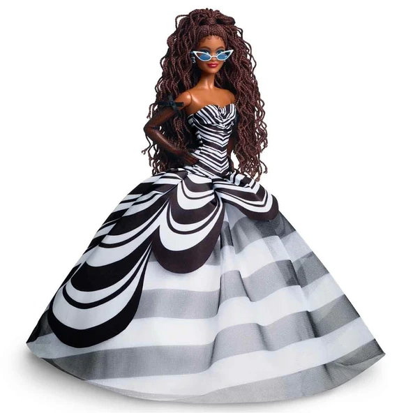 ZeycanHome Barbie Mavi Safir 65. Yıl Dönümü Bebeği HRM59 Kız Erkek Çocuk Oyuncak Eğitici Oyuncaklar ürün görseli 1
