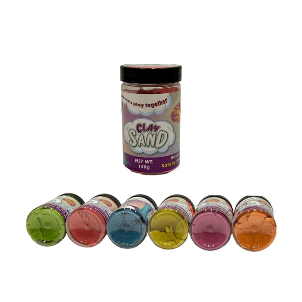 ZeycanHome Streç Kum 150 gr Kız Erkek Çocuk Oyuncak Eğitici Oyuncaklar ürün görseli 1