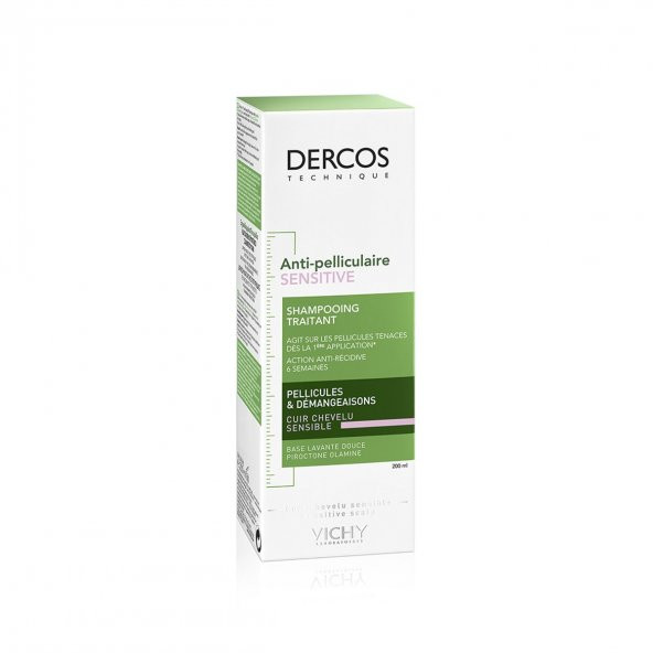 Dercos Anti Dandruff Kepek Karşıtı Şampuan 200 ml - Hassas Saç Derisi ürün görseli 1