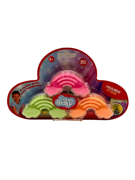 ZeycanHome Paulinda Slime Super Cloudy Clay 3 Parça S00095812 Kız Erkek Çocuk Oyuncak Eğitici Oyuncaklar ürün görseli 1