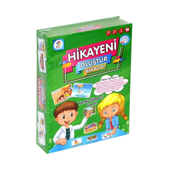 ZeycanHome LC7209 Laço, Hikayeni Oluştur Bakalım Kız Erkek Çocuk Oyuncak Eğitici Oyuncaklar ürün görseli 1