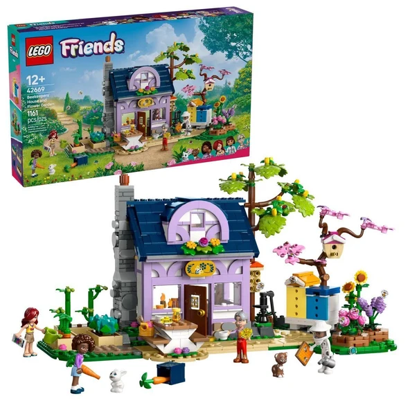 ZeycanHome 42669 Lego Friends Arıcıların Evi ve Çiçek Bahçesi parça + yaş Kız Erkek Çocuk Oyuncak Eğitici Oyunc ürün görseli 1