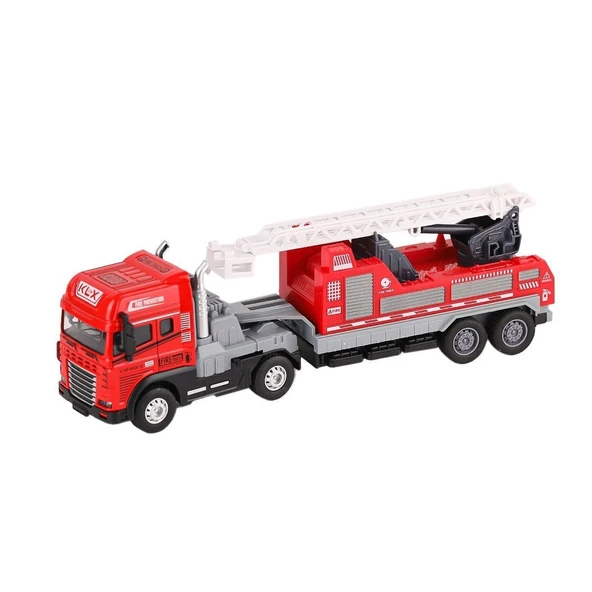 ZeycanHome KLX800-239 Sesli Işıklı İtfaiye Tırı 1:24 -1adet fiyatıdır Kız Erkek Çocuk Oyuncak Eğitici Oyuncakla ürün görseli 1