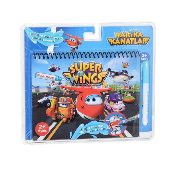 ZeycanHome BK006 Gepettoys,Harika Kanatlar Sihirli Boyama Kitabı Kız Erkek Çocuk Oyuncak Eğitici Oyuncaklar ürün görseli 1