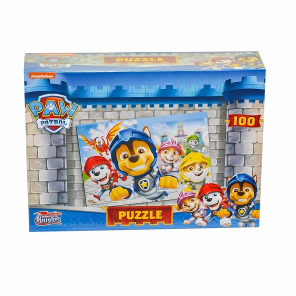 ZeycanHome PW7910 Paw Patrol 100 Parça Puzzle - Laço Kids - Utku Oyuncak Kız Erkek Çocuk Oyuncak Eğitici Oyunca ürün görseli 1