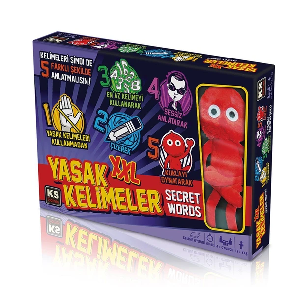 ZeycanHome 25111 KS, Yasak Kelimeler XXL Oyunu Kız Erkek Çocuk Oyuncak Eğitici Oyuncaklar ürün görseli 1
