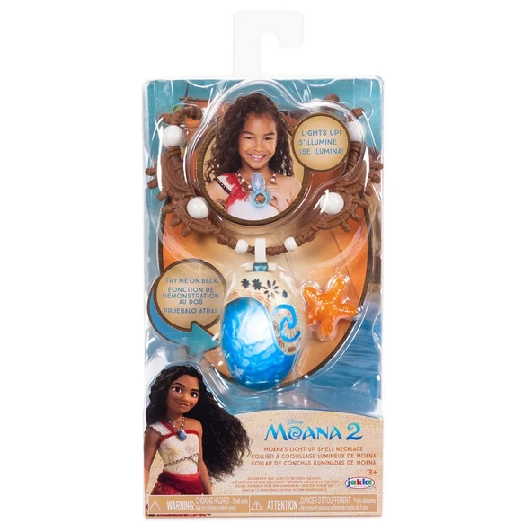 ZeycanHome Disney Moana 2 Moana'nın Işıklı Deniz Yıldızı Kolyesi - JKP/237616 Kız Erkek Çocuk Oyuncak Eğitici O ürün görseli 1