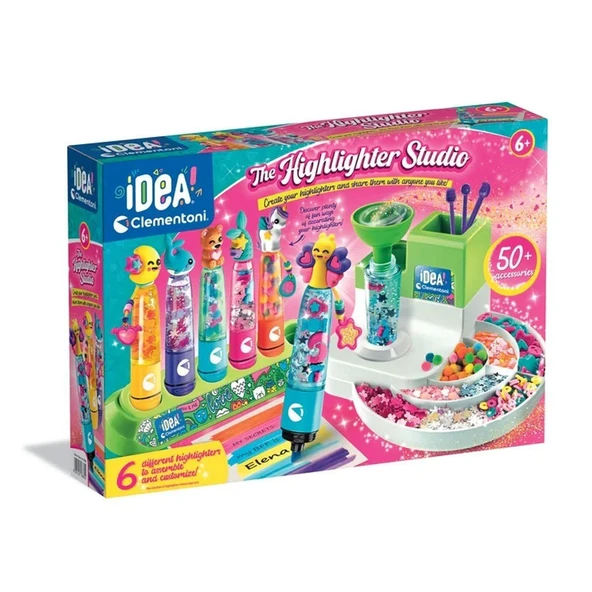 ZeycanHome 18860 Idea Clemetoni - Highlighter Studio Kız Erkek Çocuk Oyuncak Eğitici Oyuncaklar ürün görseli 1