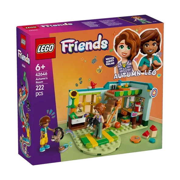 ZeycanHome 42646 Lego Friends Autumnun Odası 222 parça +6 yaş Kız Erkek Çocuk Oyuncak Eğitici Oyuncaklar ürün görseli 1