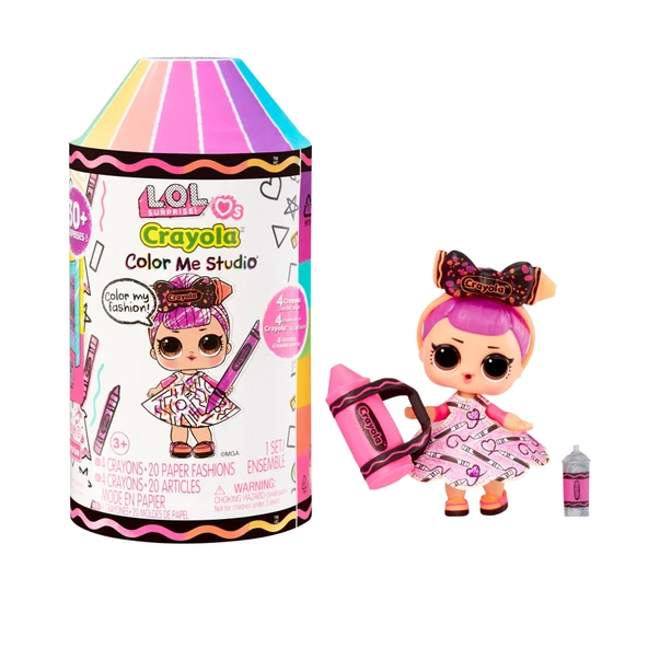 ZeycanHome LOL Tots Crayola Kız Erkek Çocuk Oyuncak Eğitici Oyuncaklar ürün görseli 1