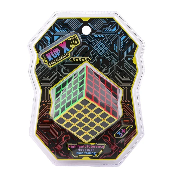ZeycanHome AT005 Blister Zeka Küp X 5X5X5 Kız Erkek Çocuk Oyuncak Eğitici Oyuncaklar ürün görseli 1