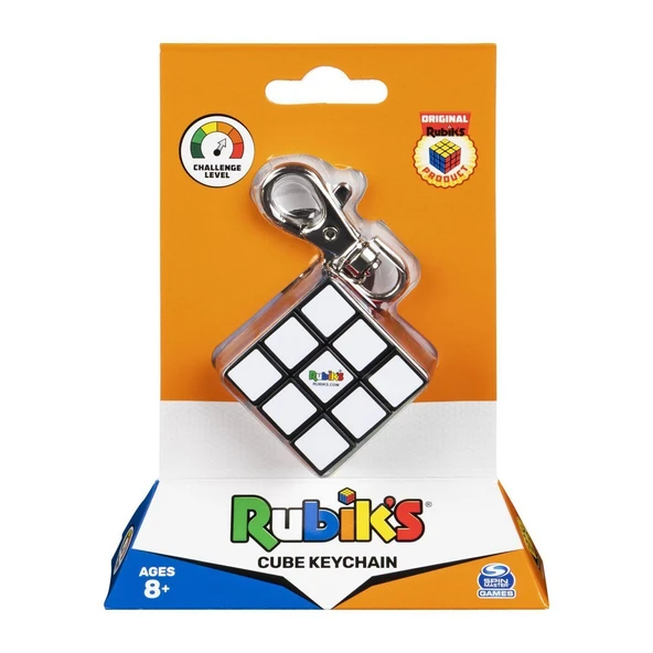 ZeycanHome 6064001 Rubik Küp Anahtarlık 3x3 Kız Erkek Çocuk Oyuncak Eğitici Oyuncaklar ürün görseli 1