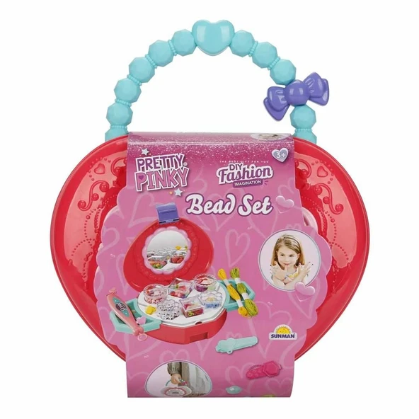 ZeycanHome S00003661 HOBİ BONCUK YAPIMI KULPLU ÇANTA -SUN Kız Erkek Çocuk Oyuncak Eğitici Oyuncaklar ürün görseli 1