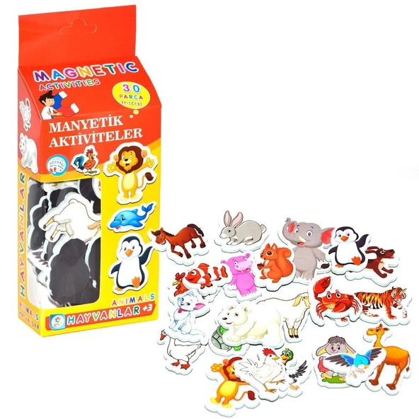 ZeycanHome LC7151 Laço, Magnet Hayvanlar Kız Erkek Çocuk Oyuncak Eğitici Oyuncaklar ürün görseli 1