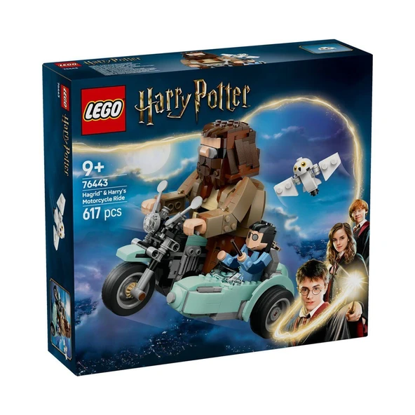 ZeycanHome 76443 Lego Harry Potter-Hagrid ve Harrynin Motosiklet Yolculuğu 617 parça +9 yaş Kız Erkek Çocuk Oyu ürün görseli 1